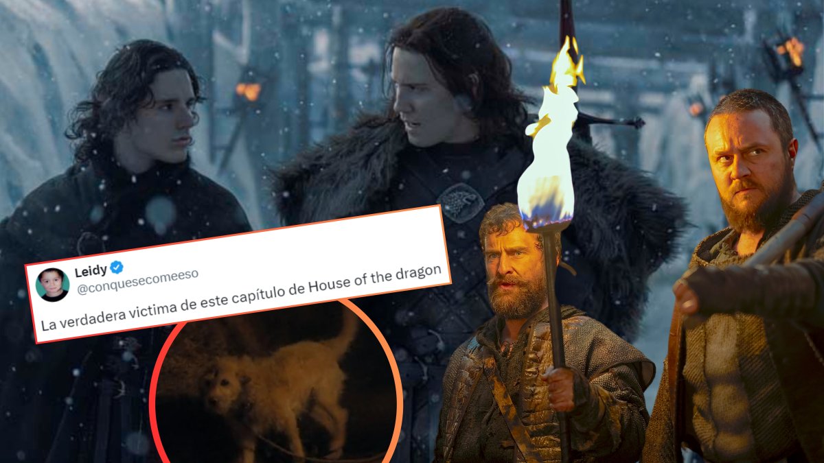 La escena del perro en el primer capítulo de House of he dragon generó distintas reacciones en redes sociales.