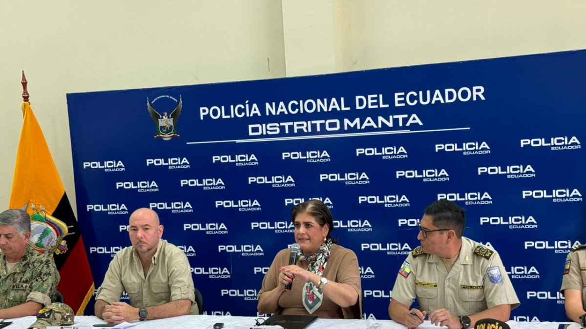 Rueda de prensa de Mónica Palencia este 17 de junio de 2024.