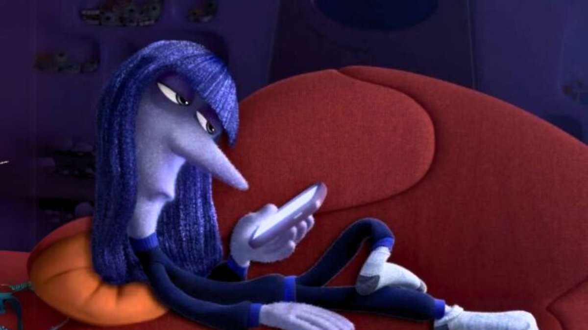 Ennui un personaje que aparece en la adolescencia de Riley.