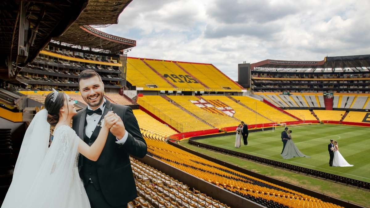 El estadio de Barcelona será el escenario de una boda colectiva.