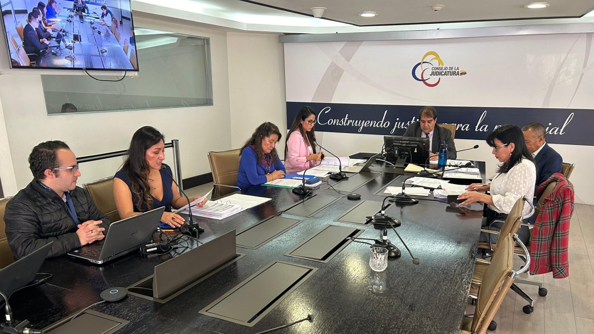 El Consejo de la Judicatura destituyó a los servidores judiciales por unanimidad.