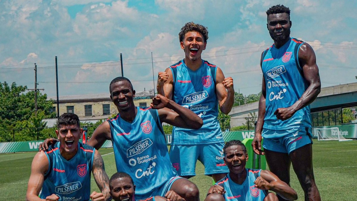 Los tricolores reflejan buen ambiente en los entrenamientos en Estados Unidos.