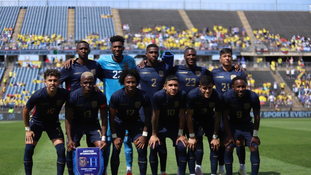 El once de Félix Sánchez en el último amistoso ante Honduras.