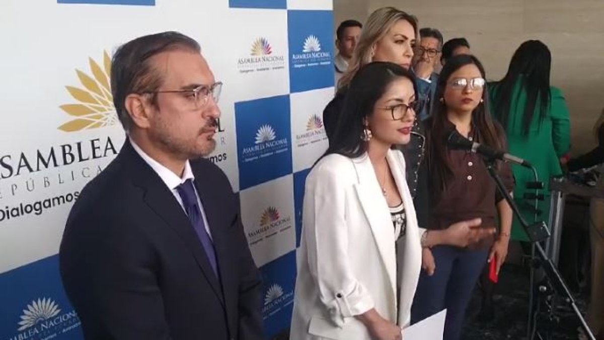 La primera vicepresidenta de la Asamblea Nacional dijo que es falso que se intentó inhabilitar a Noboa.
