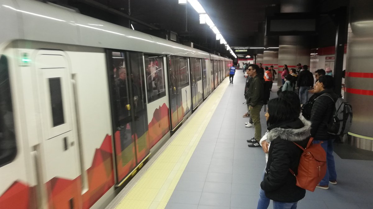 Tras el apagón de 19 de junio, el Metro de Quito dejó de operar más de tres horas.