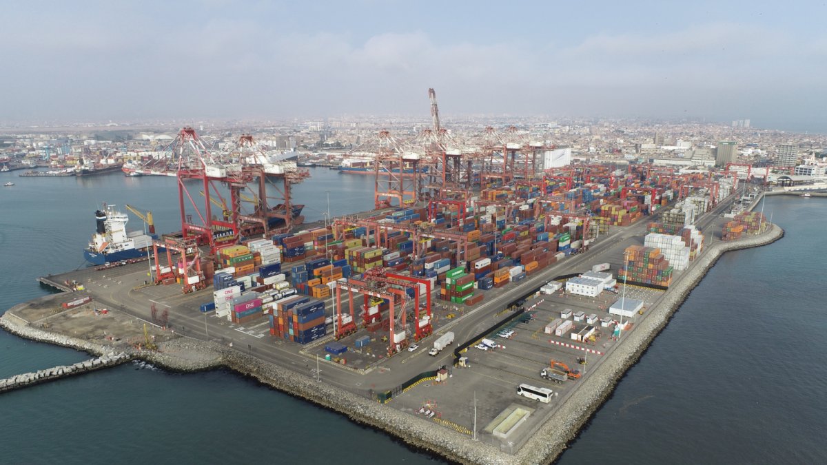 Obra. El muelle sur de El Callao, donde opera DP World, tiene 40 hectáreas de extensión que ahora incluyen al nuevo Muelle Bicentenario.