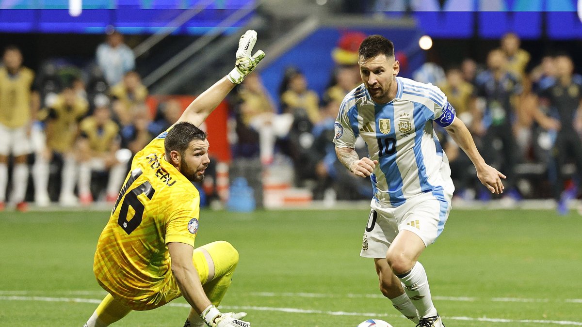 Argentina y Canadá disputaron el partido inaugural de la Copa América 2024.
