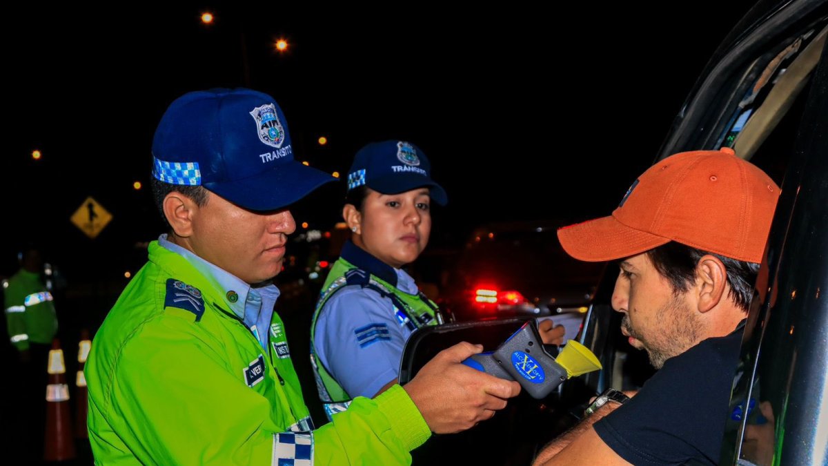 Agentes de la ATM ejecutaron las pruebas.