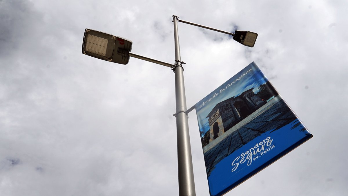 Seguridad. Espacios iluminados brindan tranquilidad a los usuarios.