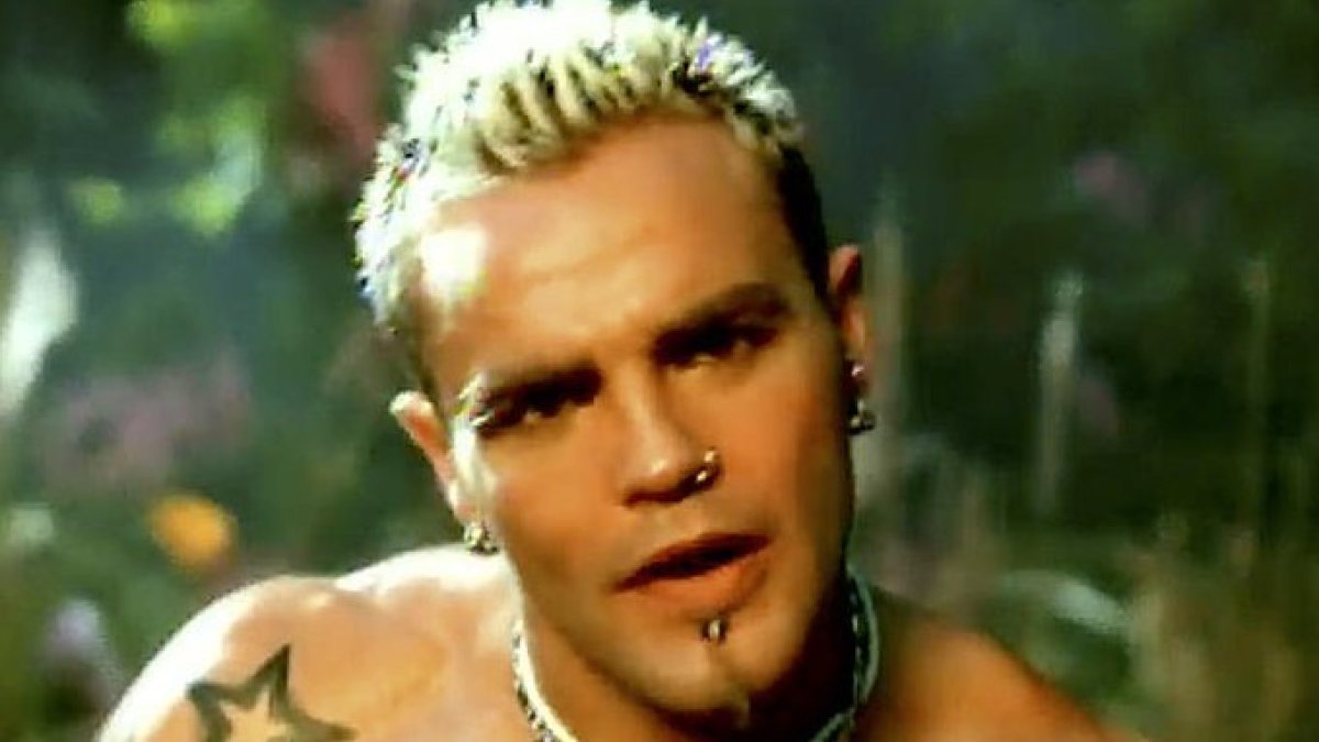 Shifty Shellshock, líder de la banda de rap rock Crazy Town.