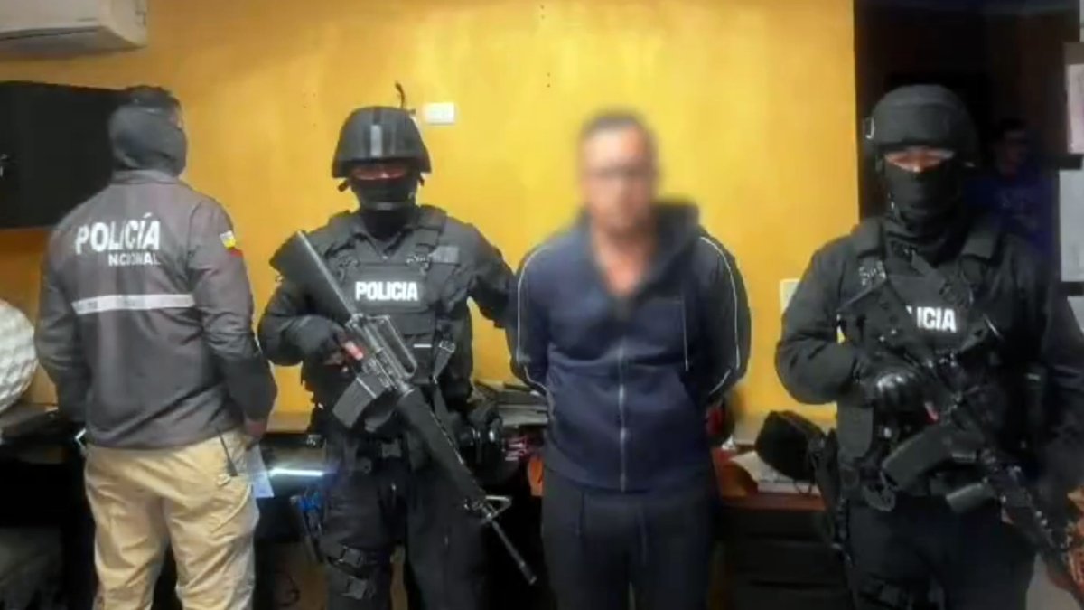 Operativo. La Policía ecuatoriana arrestó en febrero a 18 personas.