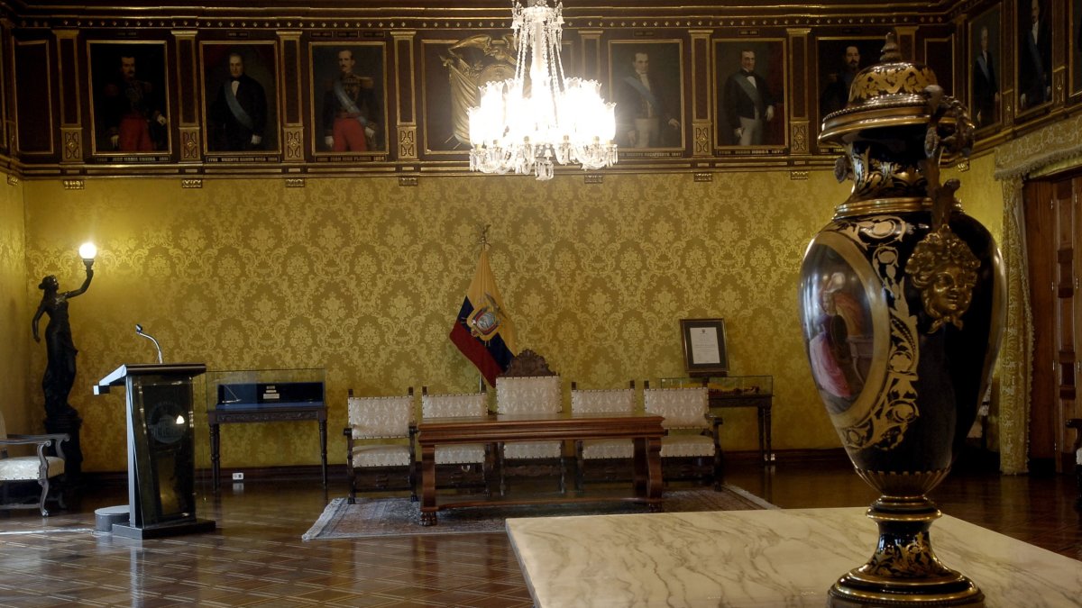 El actual presidente de la República, Daniel Noboa, estará en funciones hasta mayo de 2025.