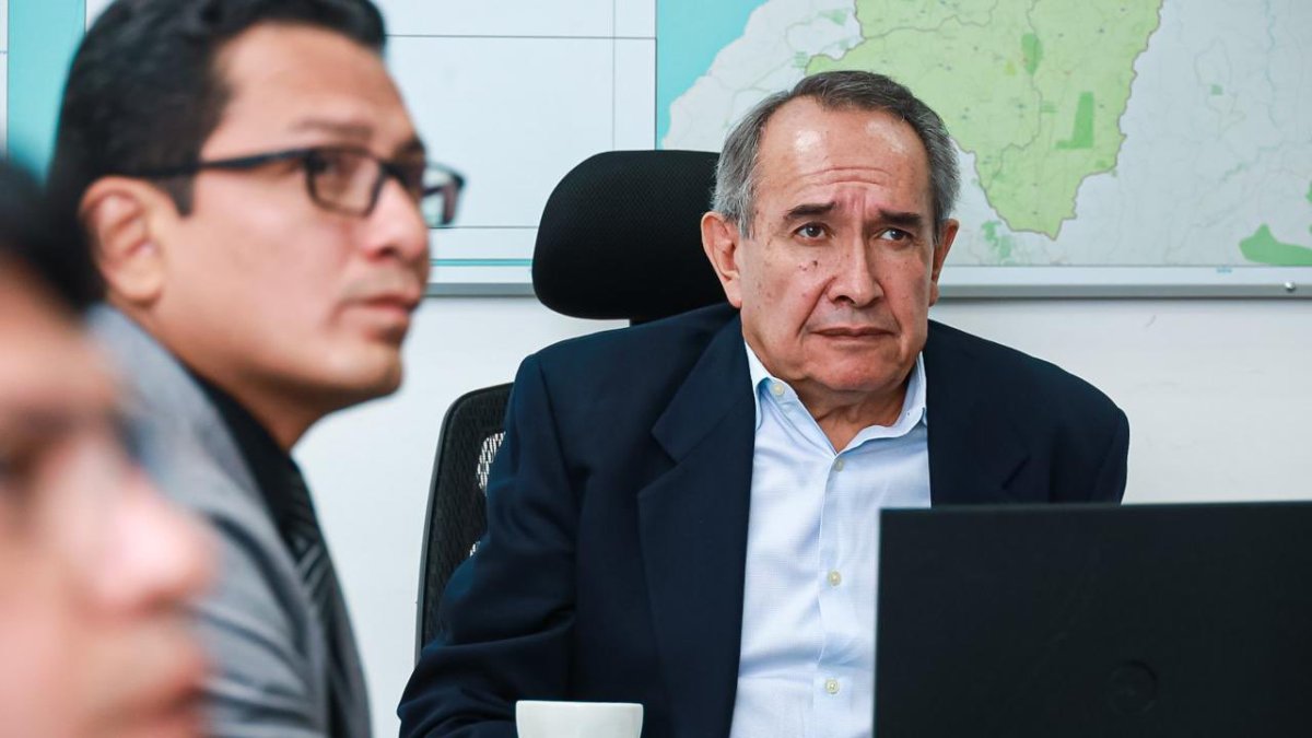 El flamante ministro de Salud Pública, Manuel Antonio Naranjo Paz y Miño.