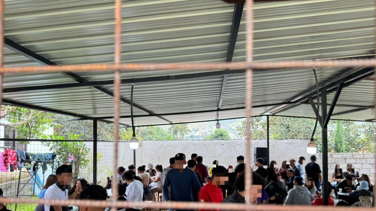 En Pomasqui, noroccidente de Quito, funcionaba un bar clandestino.