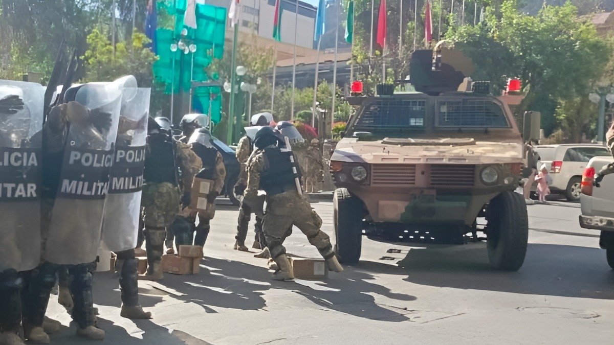 El presidente de Bolivia denuncia 