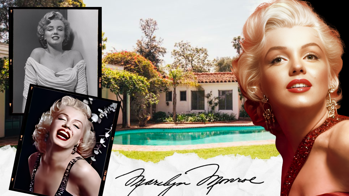 Marilyn Monroe fue hallada muerta en la única vivienda que compró y que ha sido declarada Monumento por el Ayuntamiento de Los Ángeles.