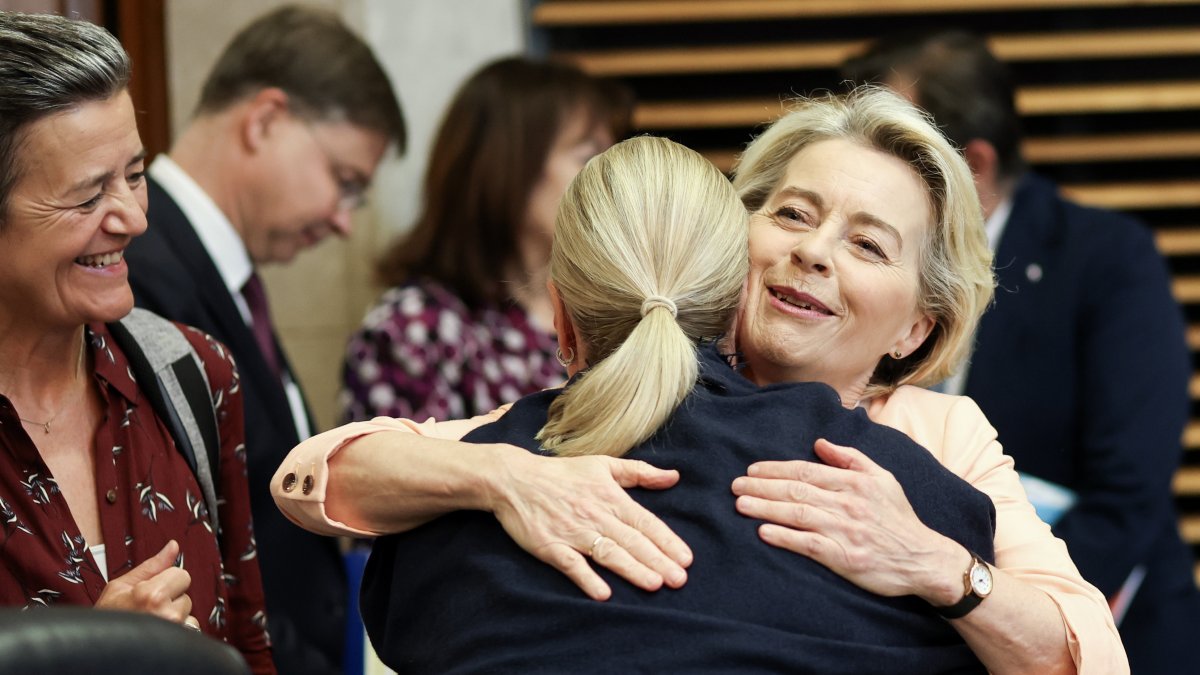 Ursula von der Leyen reelegida como próxima presidenta de la Comisión Europea.
