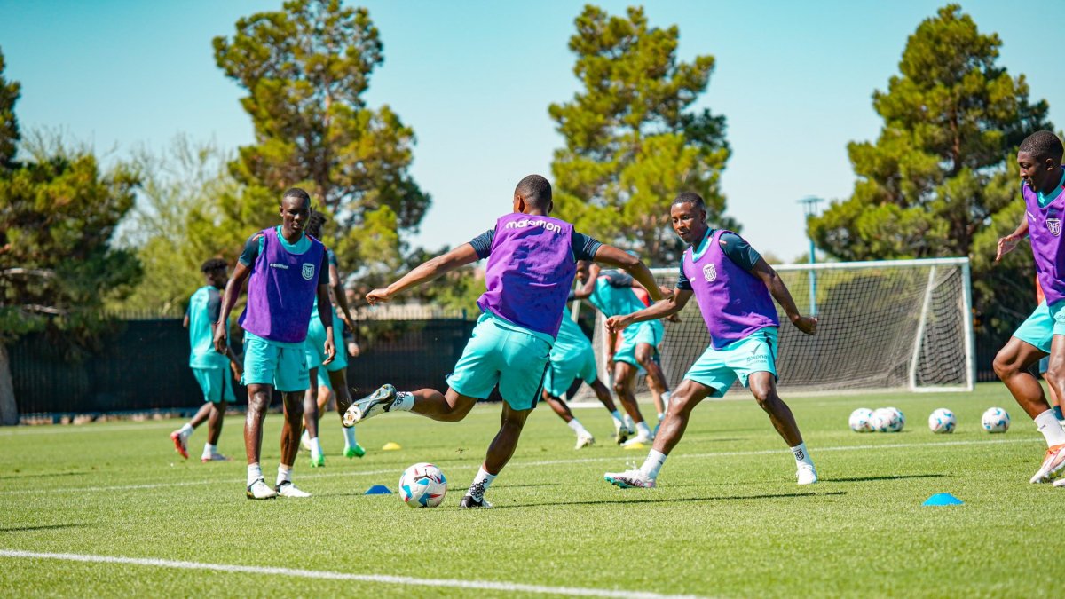 El acceso a la prensa fue de 15 minutos, sin embargo, se evidenció el buen ambiente entre los seleccionados.