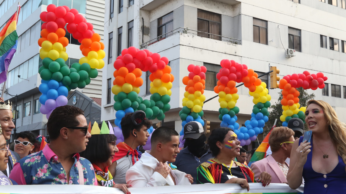 Desfile por el Orgullo Gay.