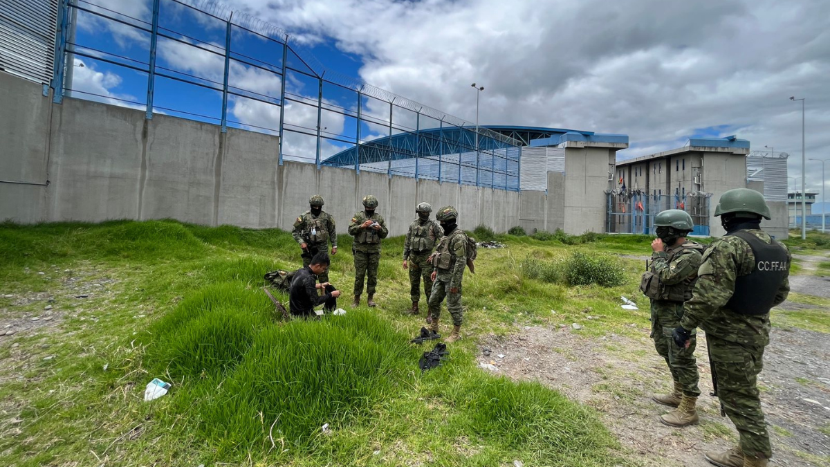 En la revisión realizada por personal especializado de la Brigada Patria.