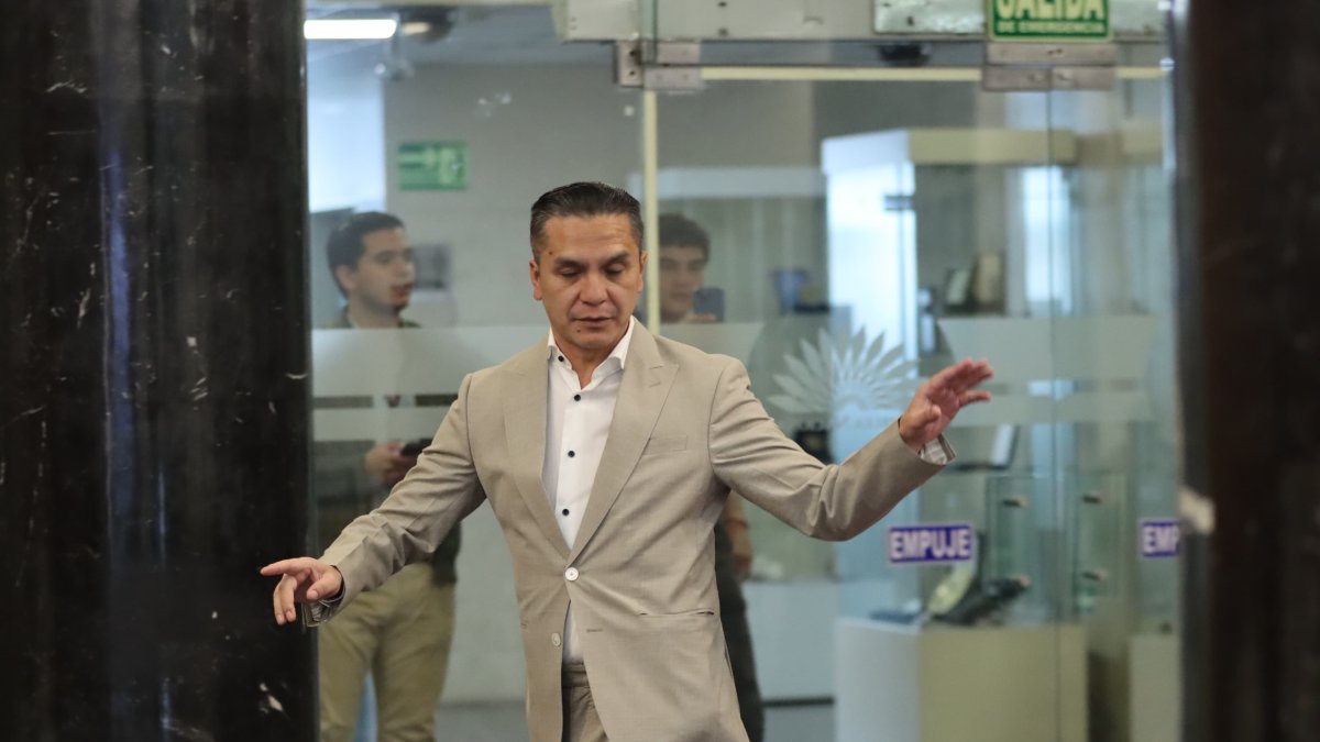 Wilman Terán, exvocal del Consejo de la Judicatura, ha recibido apoyo por asambleístas de la Comisión de Fiscalización.