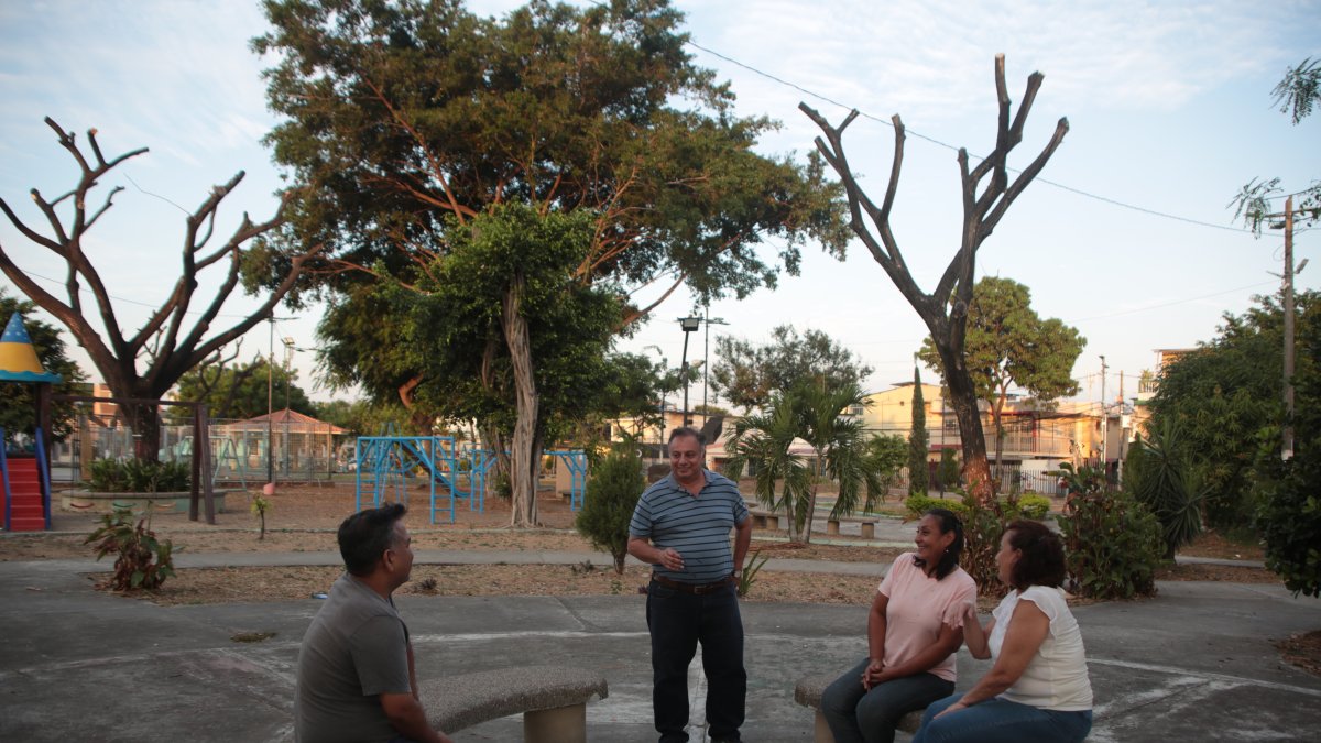 El colectivo Alborada Progresa se formó hace cuatro años en la primera etapa de esa ciudadela.