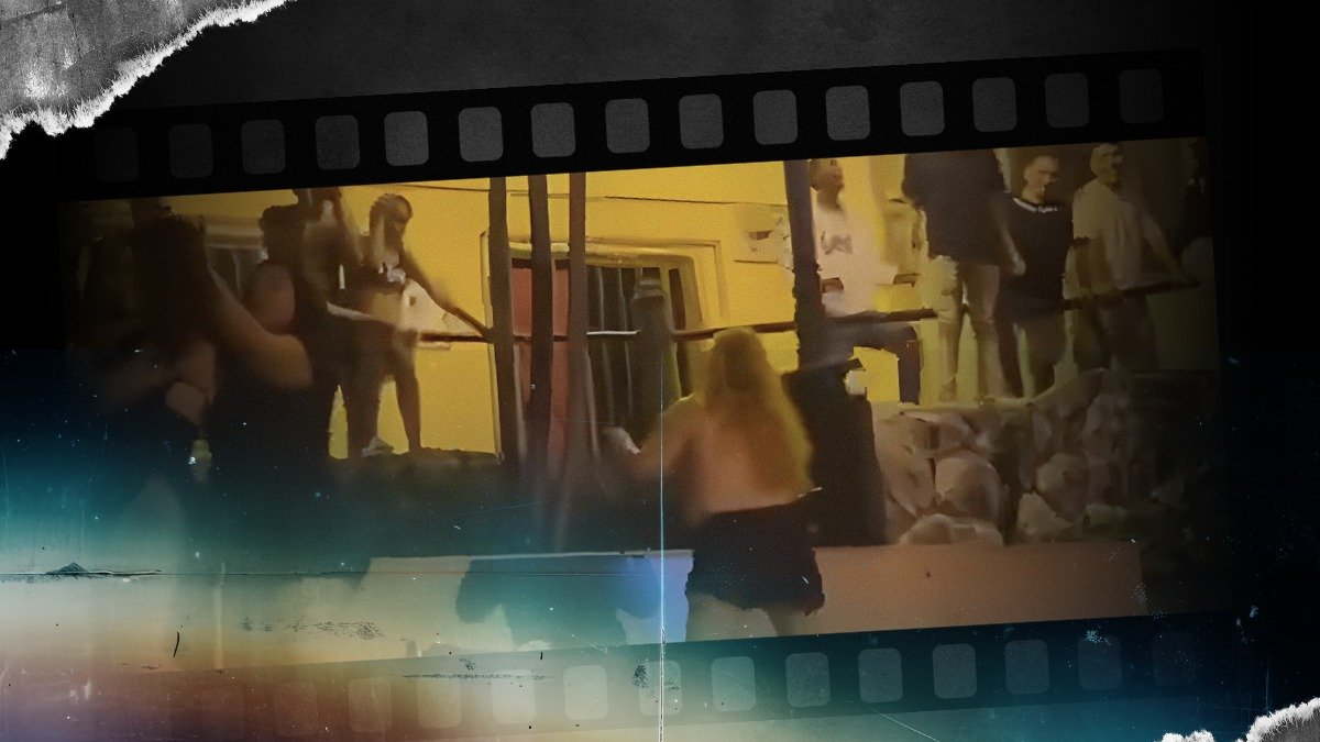 Una mujer bailó desnuda varios segundos en un parque del cerro Santa Ana. El hecho generó reacciones en las autoridades tras las quejas ciudadanas.