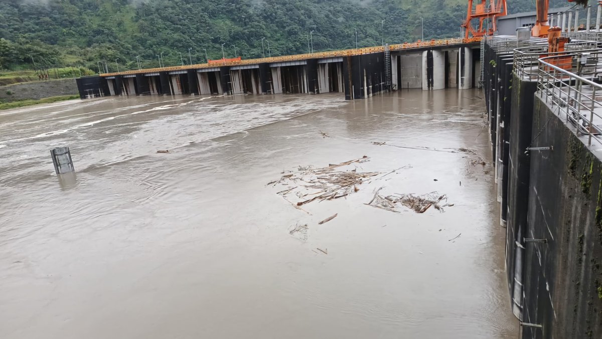 La hidroeléctrica Coca Codo Sinclair presentó problemas de sedimentos nuevamente este 2 de julio de 2024.