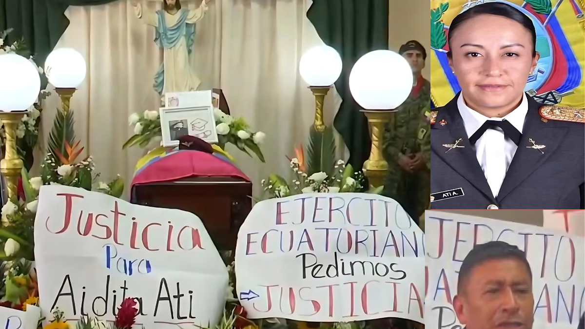 La muerte de la subteniente Aidita Ati Gavilánez, de 25 años, en el Fuerte Militar Napo, ha generado conmoción e incertidumbre.