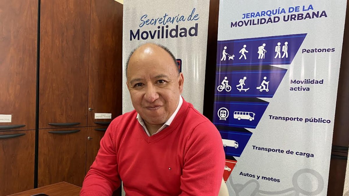 Álex Pérez es el secretario de Movilidad del Distrito.
