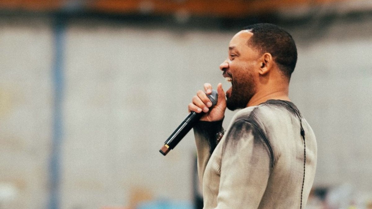 Will Smith admitió que hace música para sentirse bien.