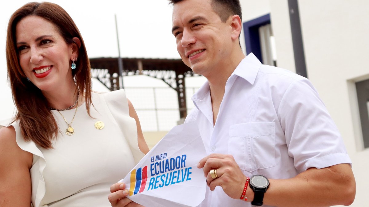Daniel Noboa promociona que su Gobierno 