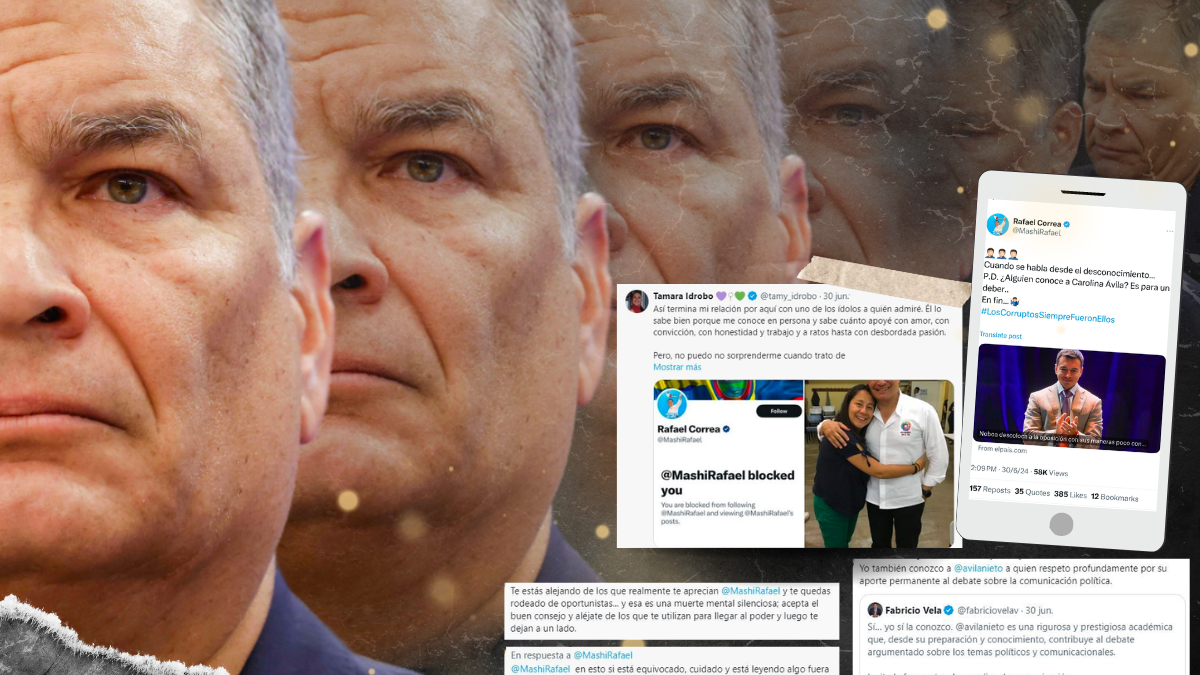 Ilustración para graficar este artículo relacionado con Rafael Correa.