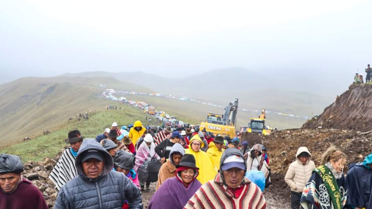 La nueva vía conectará a la Sierra con la Costa en menor tiempo.