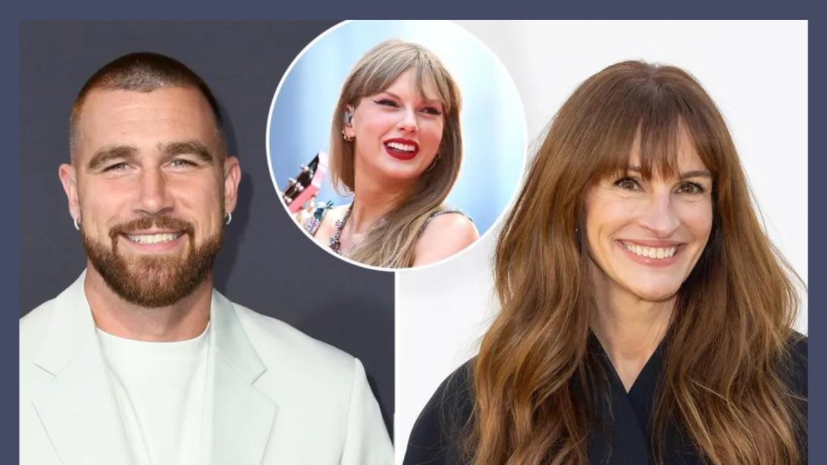 Travis Kelce y Julia Roberts