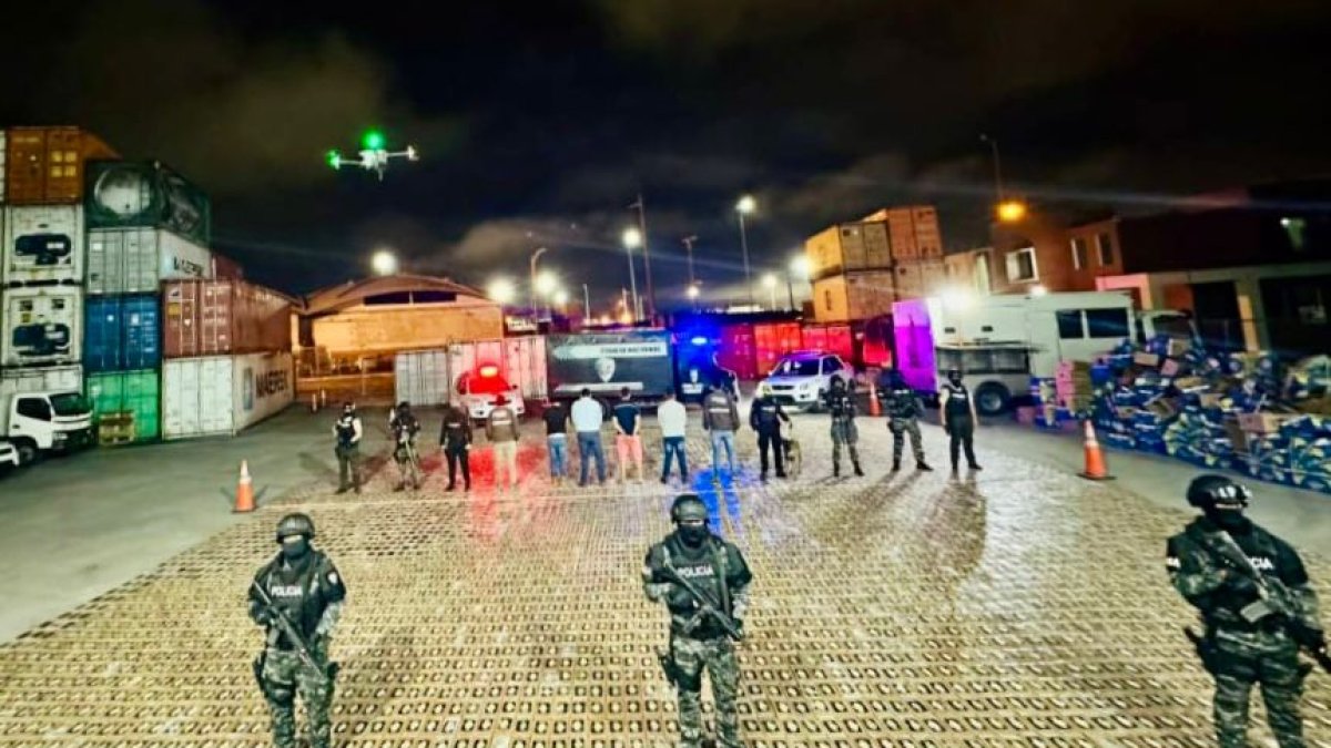 El operativo fue ejecutado por la Policía y la Fiscalía.