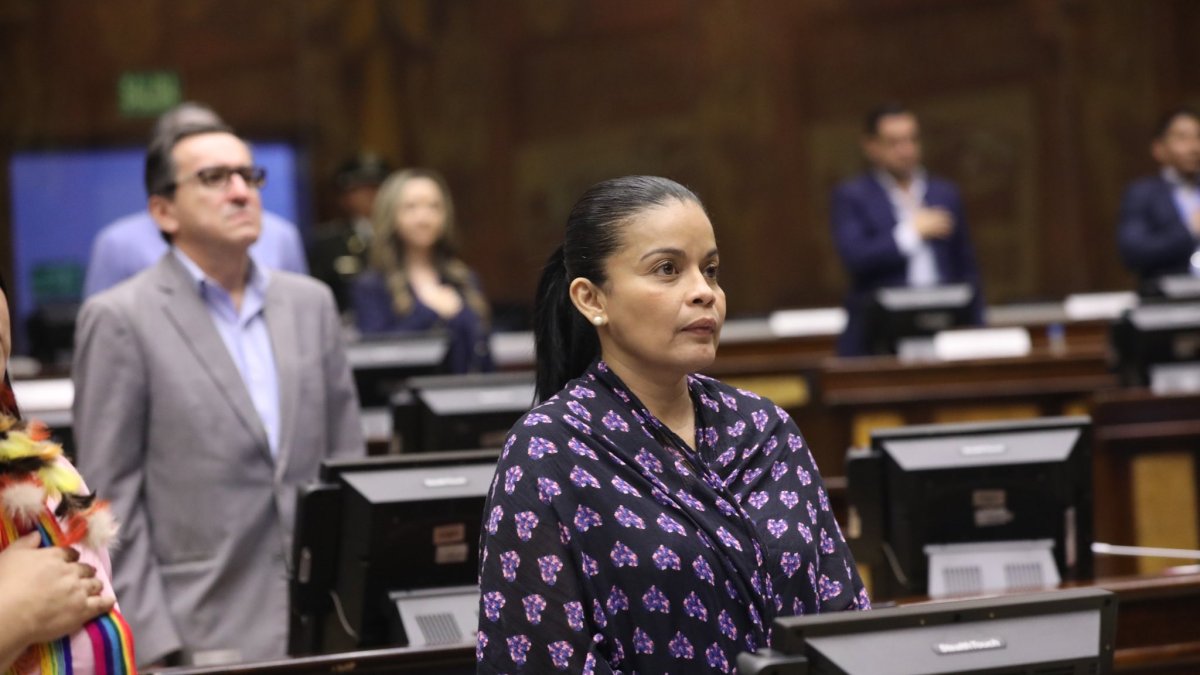 Alexandra Arce, actual asambleísta nacional por la Revolución Ciudadana.
