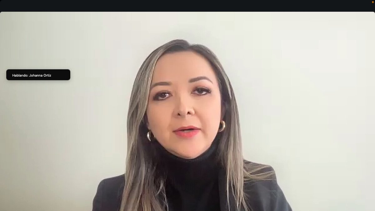 La asambleísta Johanna Ortiz propuso la moción para solicitar a Noboa que declare en emergencia el presupuesto para los GAD.
