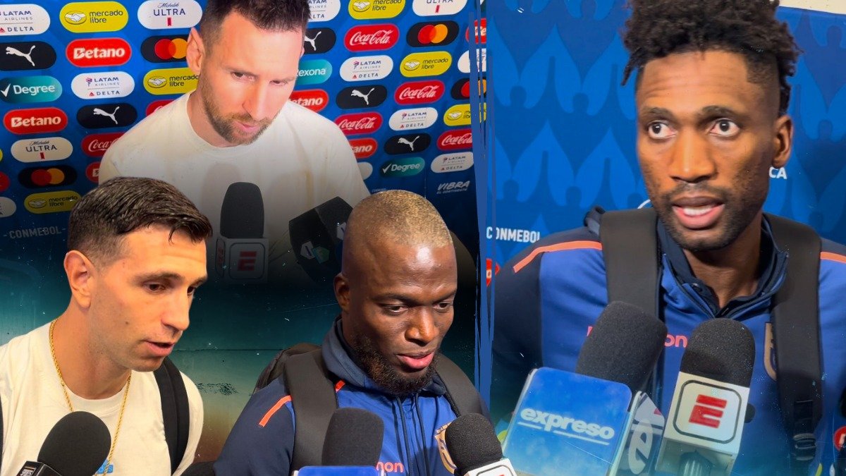 Los argentinos aplaudieron la participación de Ecuador en los cuartos de final en Copa América.