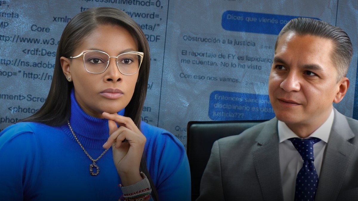 Según Wilman Terán, estos chats demostrarían que la Fiscalía dirigió una investigación en su contra y sin sustento para perseguirlo.