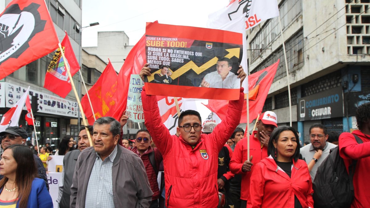 El FUT no pudo llegar al palacio presidencial para entregar sus propuestas contra el alza de precios tras la movilización del 4 de julio.