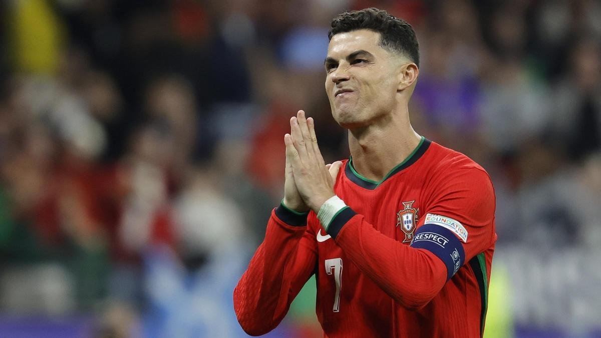Cristiano Ronaldo no anotó en la Eurocopa 2024 y falló un penal