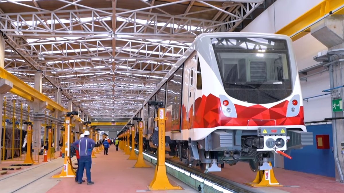 En las instalaciones de Talleres y Cocheras están recibiendo mantenimiento los trenes del Metro de Quito