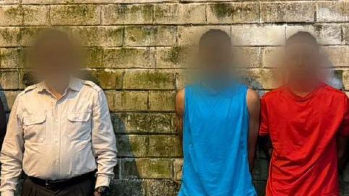 Ninguno de los aprehendidos registra antecedentes penales, según la Policía.