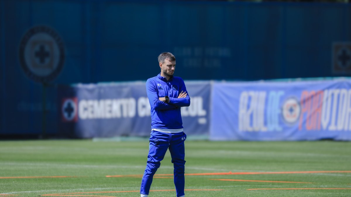 Martín Anselmi es el entrenador de Cruz Azul desde el inicio de 2024