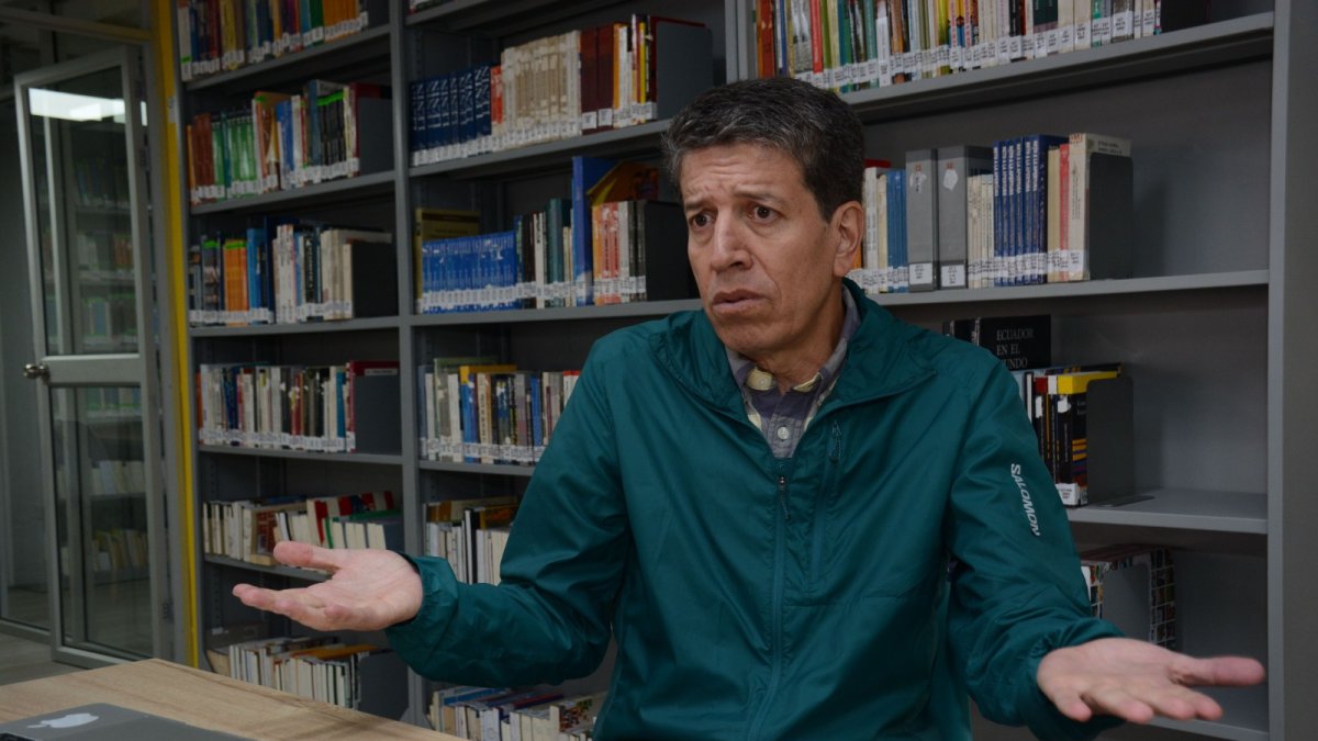 Carlos Ávila, decano de la Facultad de Ciencias, Ingeniería y Construcción de la Universidad UTE.