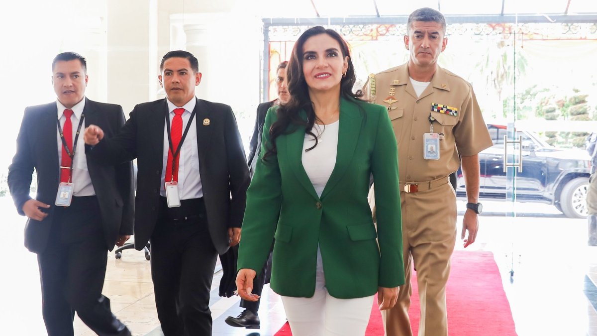 La vicepresidente de Ecuador, Verónica Abad, en una fotografía de archivo.