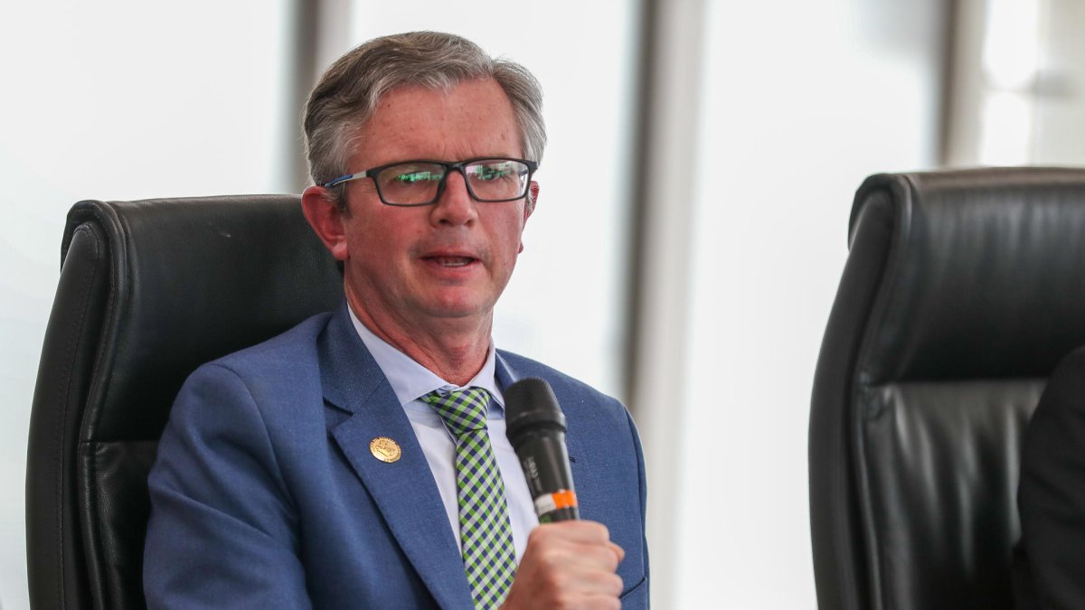 Juan Carlos Vega es el titular del Ministerio de Finanzas.