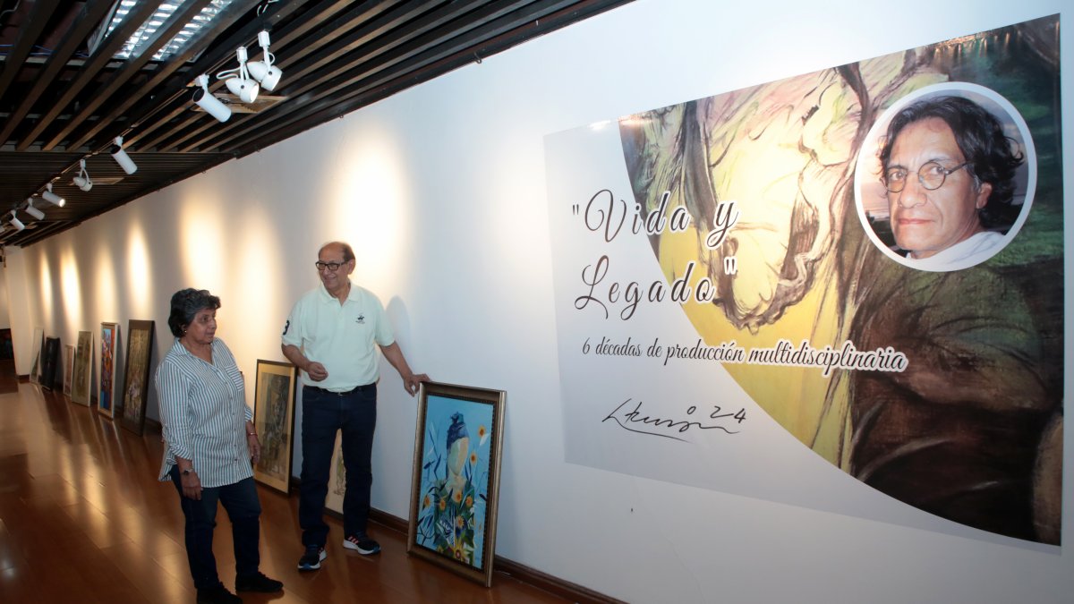 Muestra. Artistas y amigos le rinden homenaje a la trayectoria de Zúñiga.