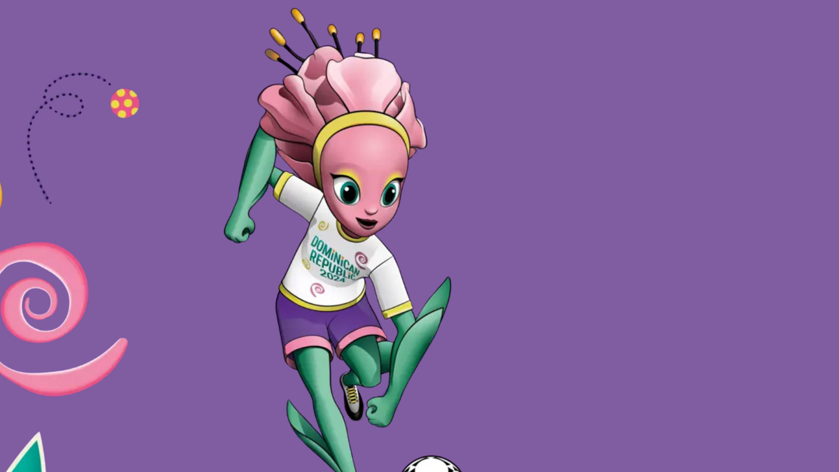 Captura de pantalla tomada de la página oficial de la FIFA de 'Taní', la mascota oficial del Mundial Femenino sub-17 que se disputará en República Dominicana.